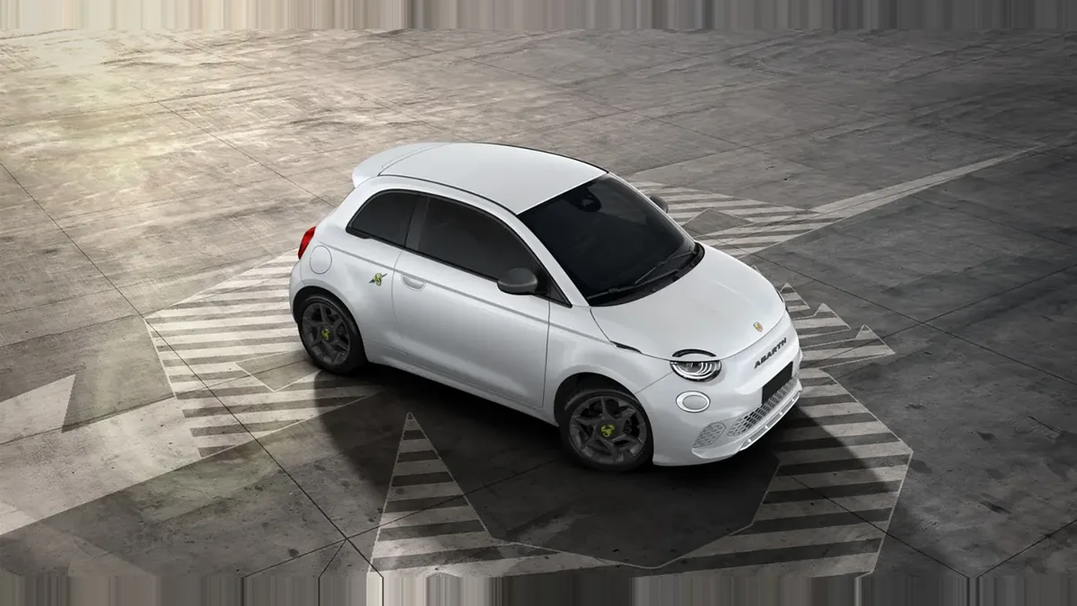 Abarth 500e 42kWh en renting en Zaragoza — Lateral