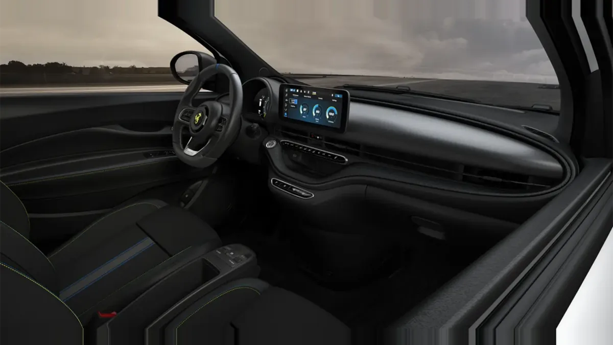 Abarth 500e 42kWh en renting en Zaragoza — Interior