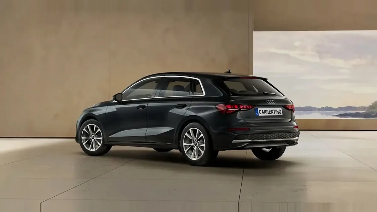 Audi A3 Sportback Advanced TFSI S Tronic en renting en Zaragoza — Interior