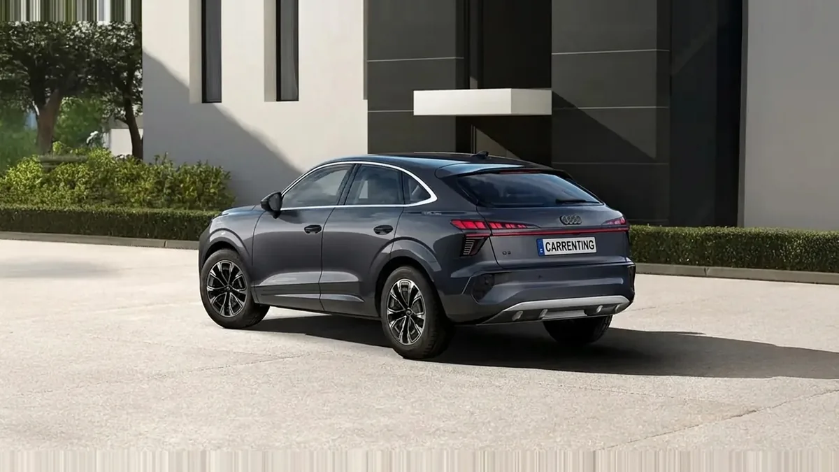 Audi Q3 Sportback Advanced TDI 110kW S Tronic en renting en Zaragoza — Interior