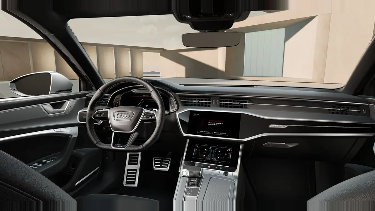 Audi RS6 Avant TFSI Quattro en renting en Zaragoza — Delantera