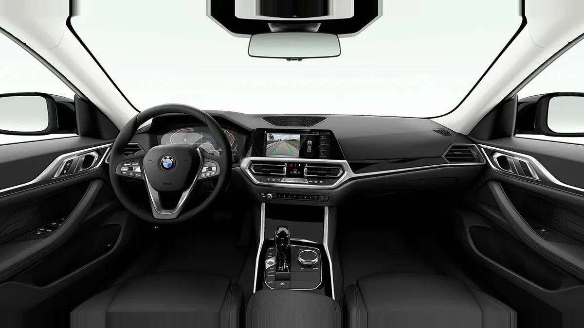 BMW Serie 4 Gran Coupé 420i en renting en Zaragoza — Delantera