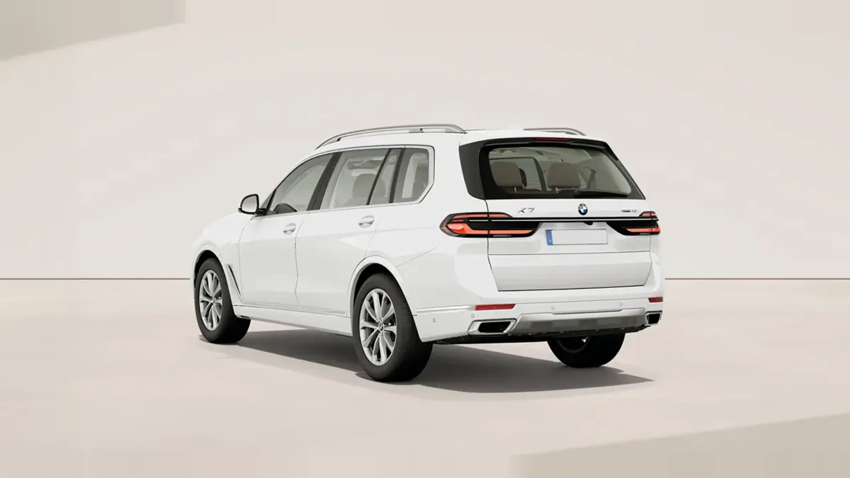 BMW X7 xDrive40i en renting en Zaragoza — Trasera