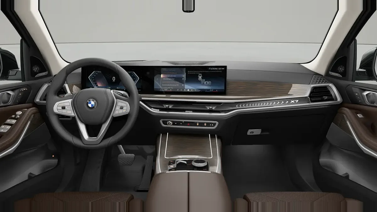 BMW X7 xDrive40i en renting en Zaragoza — Delantera