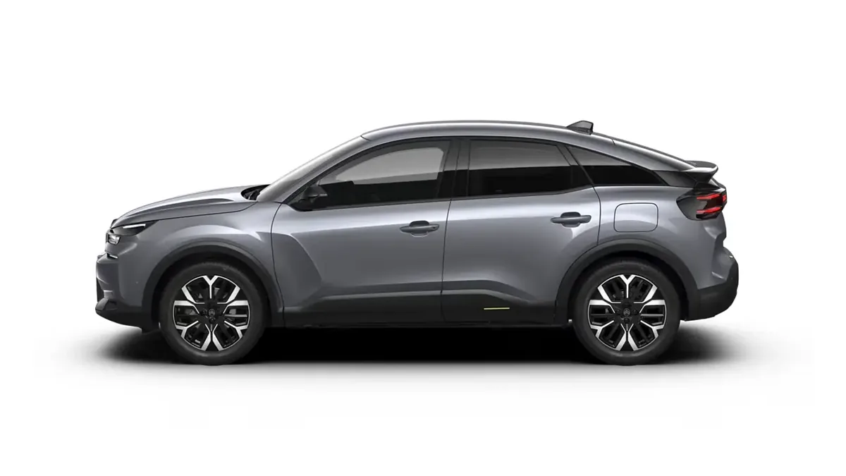 Citroën C4 Hybrid e-DCS6 Max 145CV en renting en Zaragoza — Lateral
