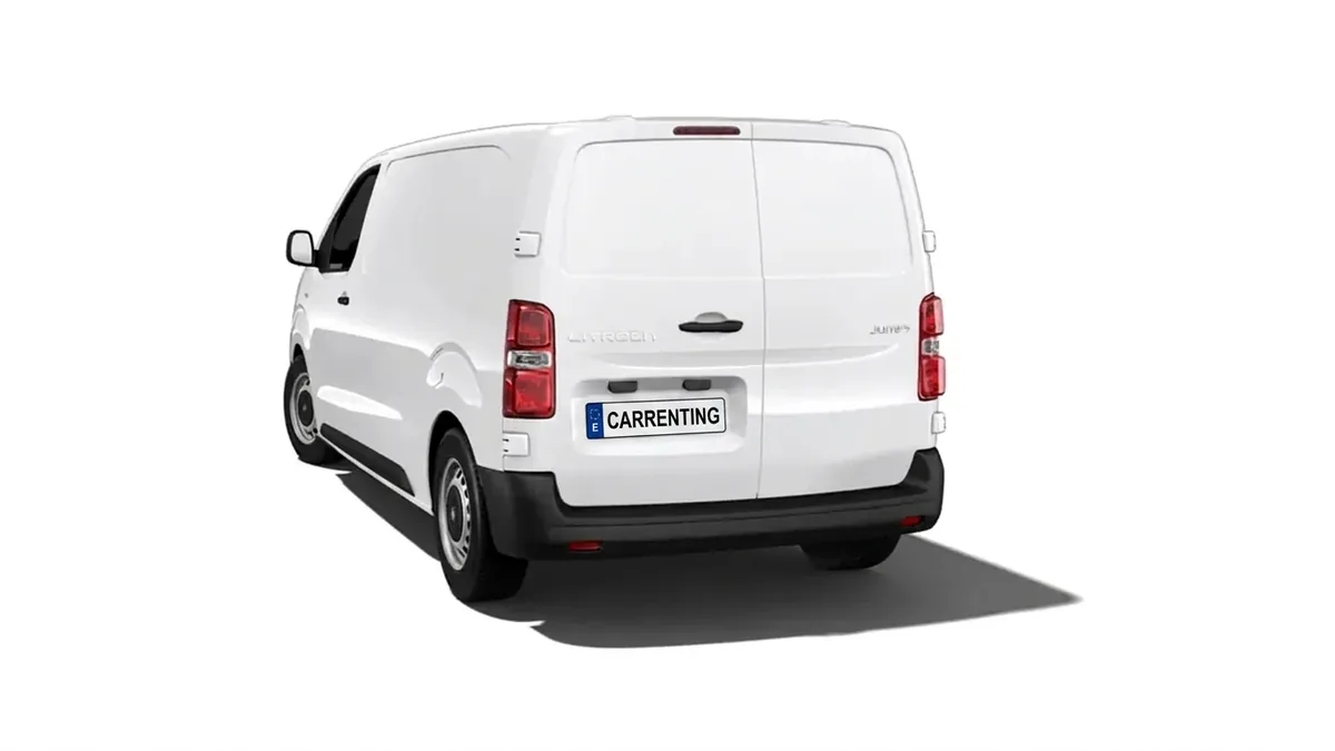 Citroën Jumpy Furgón Talla M BlueHDi 120 S&S en renting en Zaragoza — Delantera