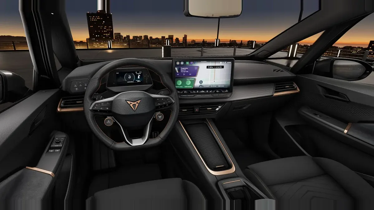 CUPRA Born e-Boost Pack Advanced Plus en renting en Zaragoza — Delantera