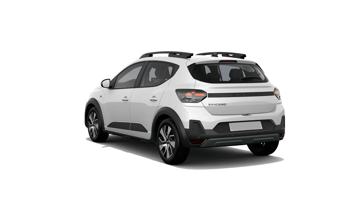 Dacia Sandero Stepway Expression ECO-G 120 AT en renting en Zaragoza — Trasera