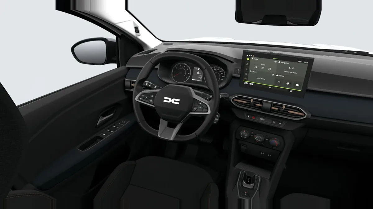 Dacia Sandero Stepway Expression ECO-G 120 AT en renting en Zaragoza — Delantera