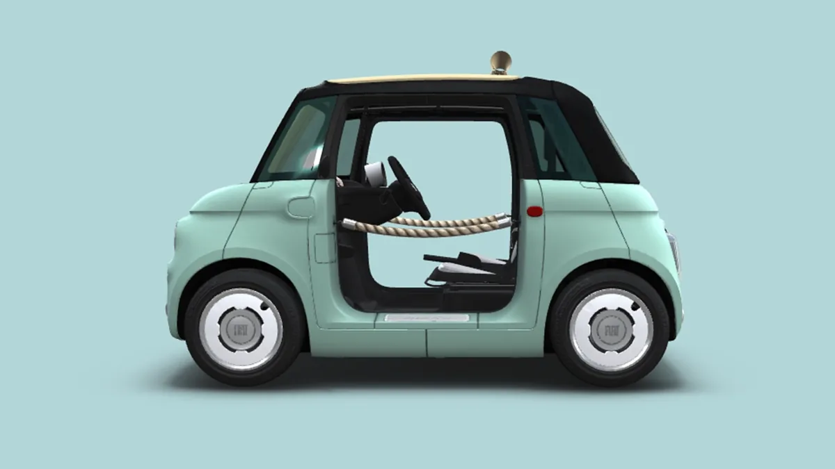Fiat TOPOLINO DOLCEVITA en renting en Zaragoza — Lateral