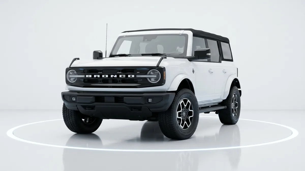 Ford Bronco Outer Banks 2.7 EcoBoost V6 335CV en renting en Zaragoza