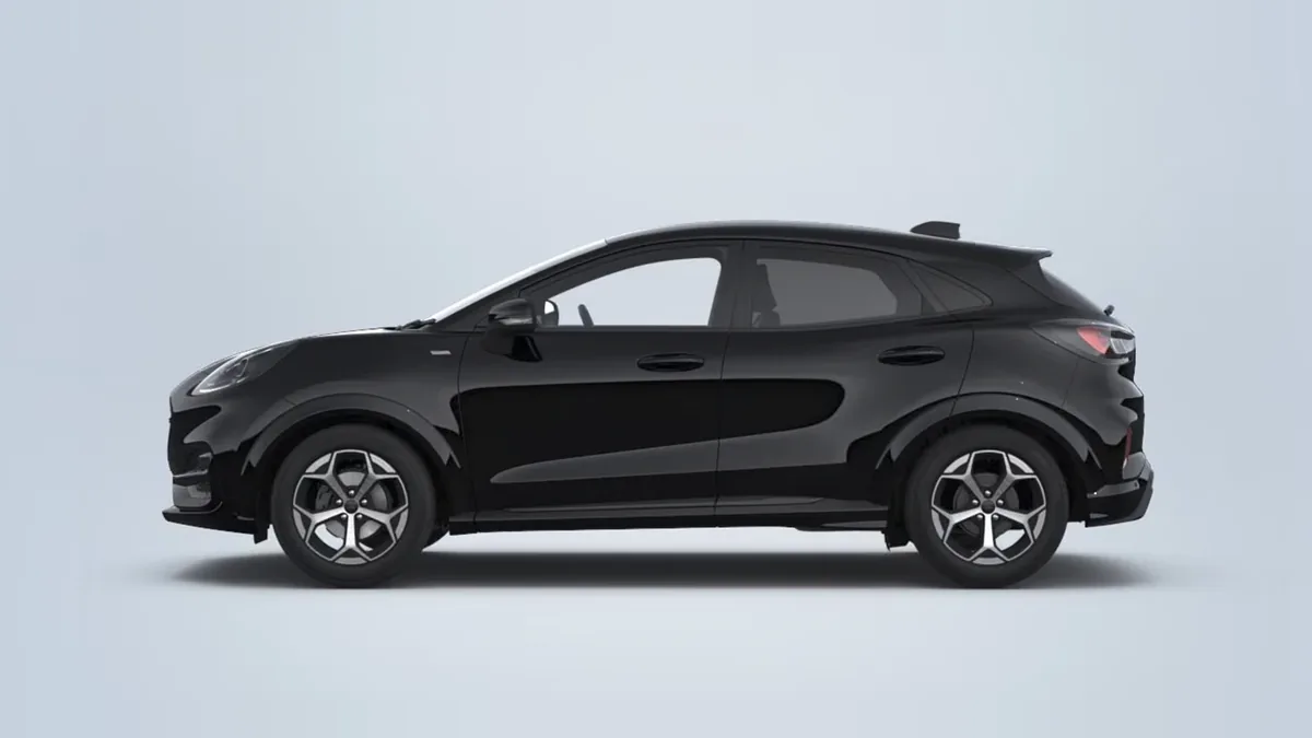 Ford Puma 1.0 EcoBoost MHEV ST-Line 125 en renting en Zaragoza — Trasera