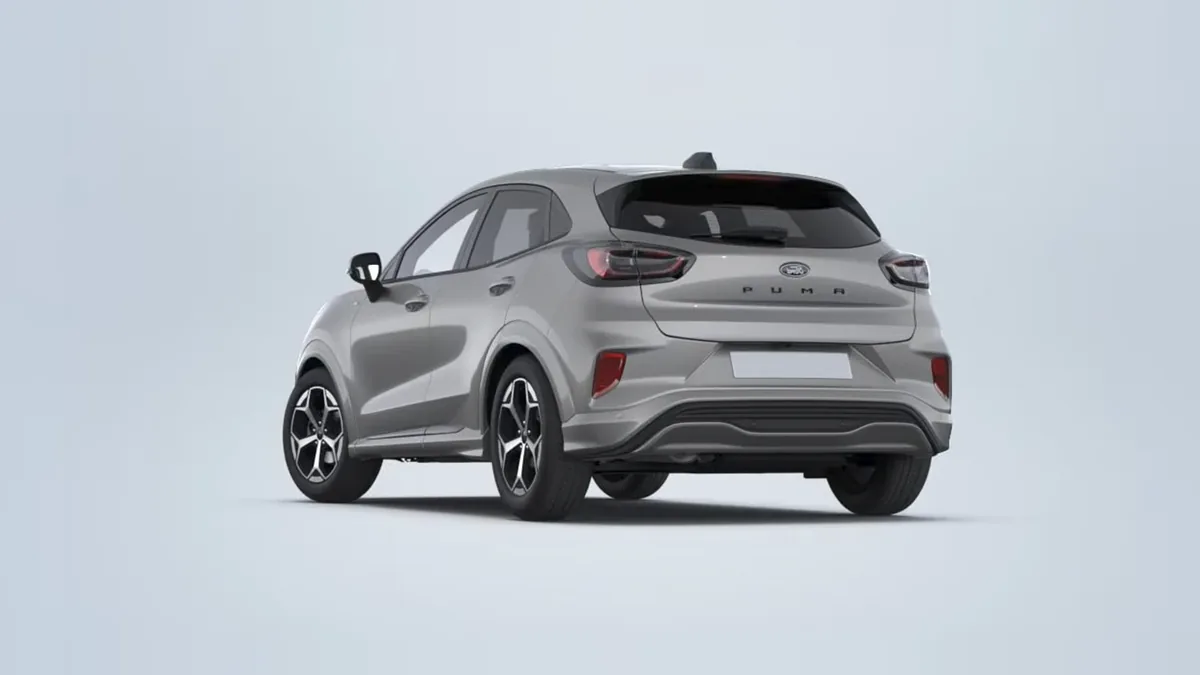 Ford Puma 1.0 EcoBoost MHEV ST-Line 125 en renting en Zaragoza — Delantera