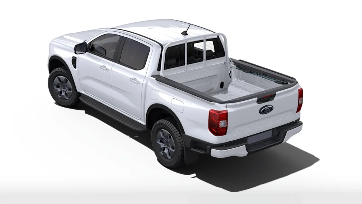 Ford Ranger XLT Doble Cabina 2.3 TVCT PHEV 280CV Automática II en renting en Zaragoza — Trasera