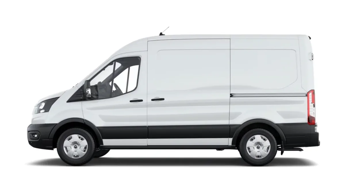 Ford TRANSIT 350 L2 Trend N1 EcoBlue 96kW FWD en renting en Zaragoza — Lateral