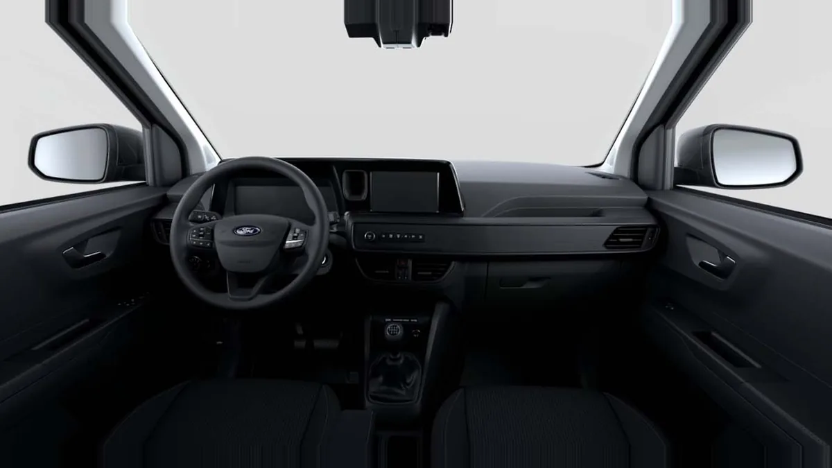 Ford Transit Courier Van 1.5 Ecoblue Trend en renting en Zaragoza — Delantera
