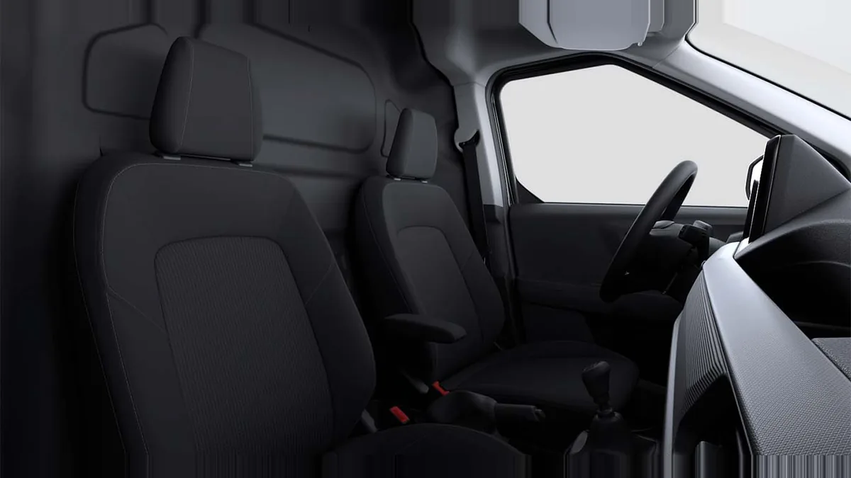Ford Transit Courier Van 1.5 Ecoblue Trend en renting en Zaragoza — Interior