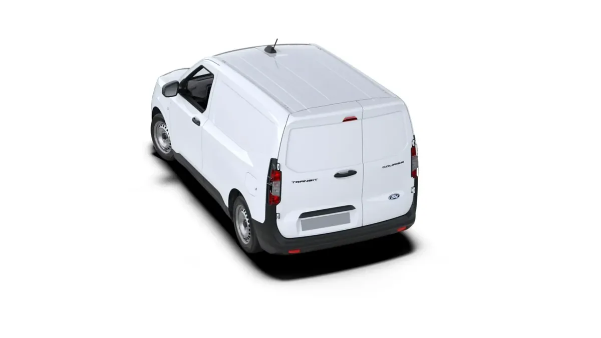Ford TRANSIT COURIER VAN DIESEL 1.5  100 CV en renting en Zaragoza — Trasera