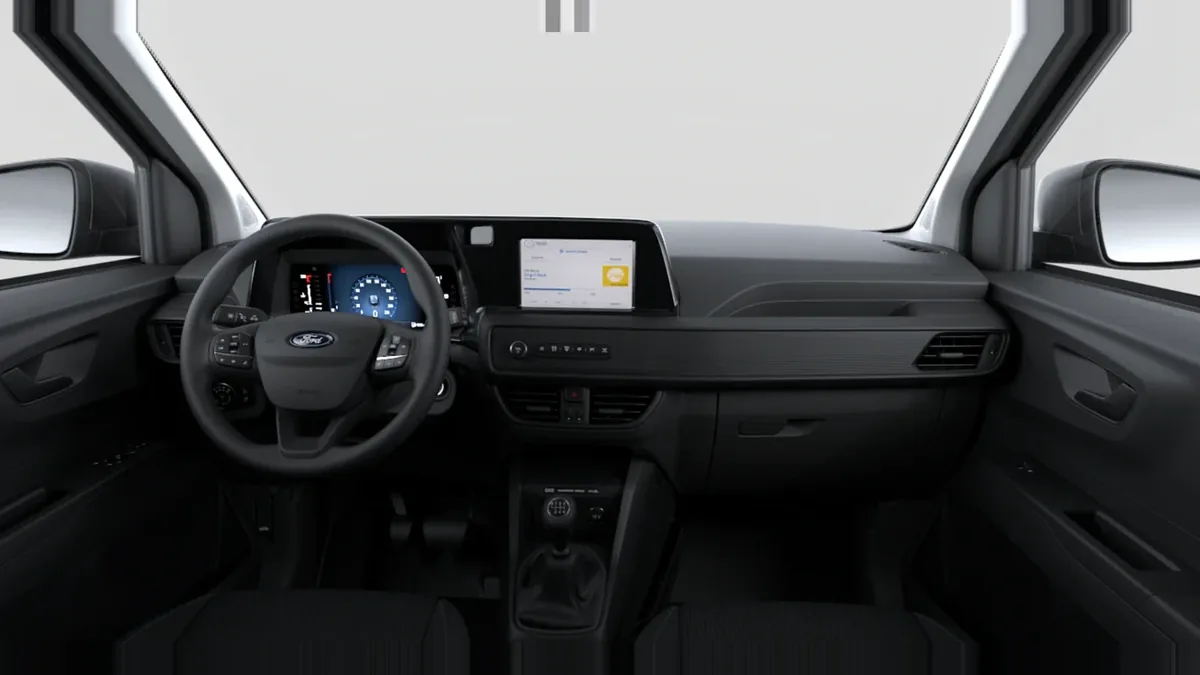 Ford TRANSIT COURIER VAN DIESEL 1.5  100 CV en renting en Zaragoza — Interior