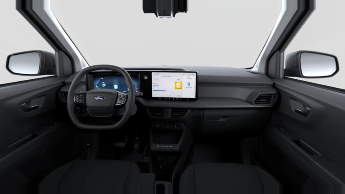 Ford Transit Courier Van Trend BEV 136cv Automática II en renting en Zaragoza — Delantera