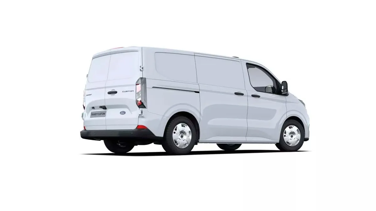 Ford Transit Custom Furgon Van 2.0 Ecoblue 136Cv 280 L1 Trend II en renting en Zaragoza — Trasera