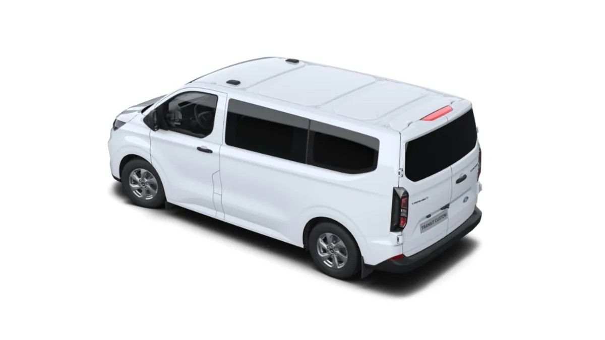 Ford Transit Custom Kombi 2.0 EcoBlue 150Cv 320 L1 Trend M1 II en renting en Zaragoza — Lateral