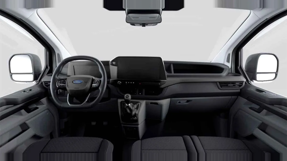Ford Transit Custom Kombi 2.0 EcoBlue 150Cv 320 L1 Trend M1 II en renting en Zaragoza — Interior