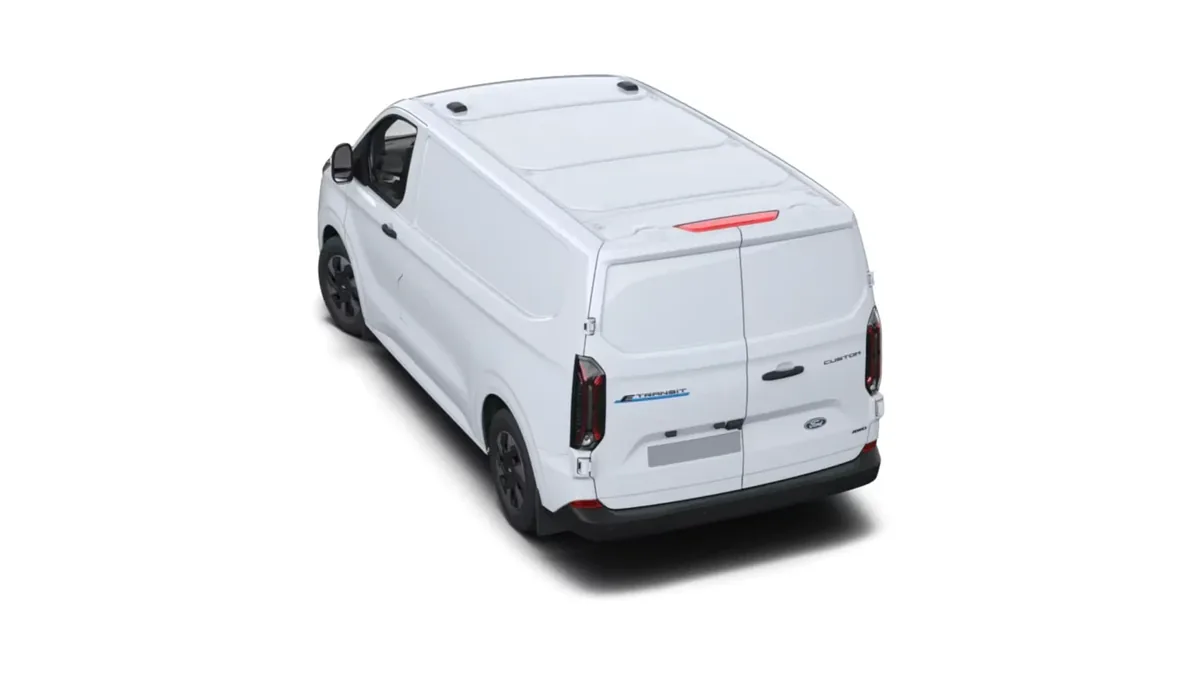 Ford TRANSIT CUSTOM Van BEV 83kWh 100kW 320 L1 Trend en renting en Zaragoza — Trasera