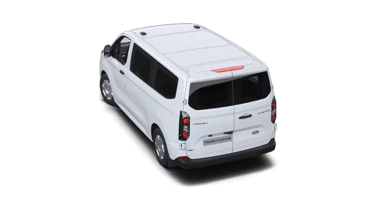 Ford TRANSIT Kombi 2.5 Duratec PHEV 171 340 L1 Trend en renting en Zaragoza — Trasera