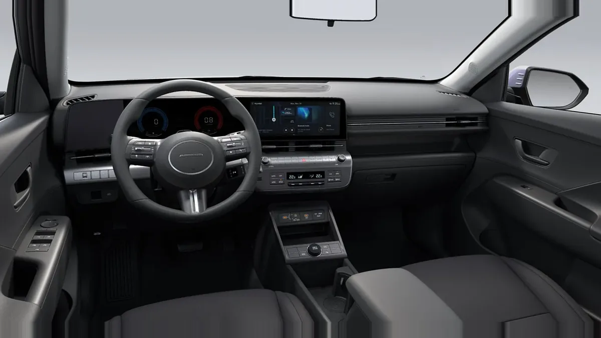Hyundai Kona HEV 1.6GDI 138CV DT Maxx en renting en Zaragoza — vista 6