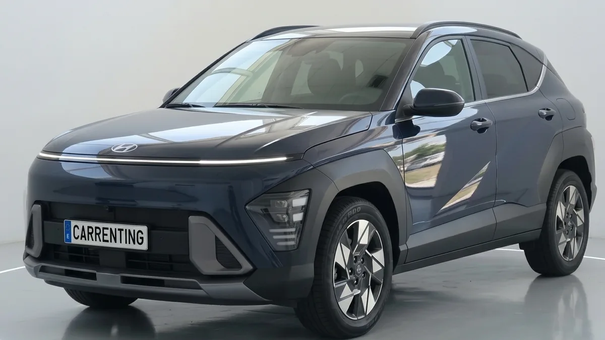 Hyundai Kona HEV 1.6GDI 138CV DT Maxx en renting en Zaragoza