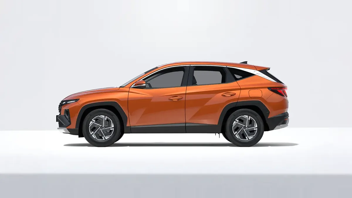 Hyundai Tucson FL 1.6T 239CV HEV AT Klass en renting en Zaragoza — Interior