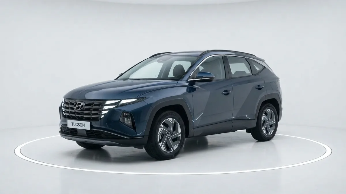 Hyundai Tucson FL 1.6T 239CV HEV AT Klass en renting en Zaragoza