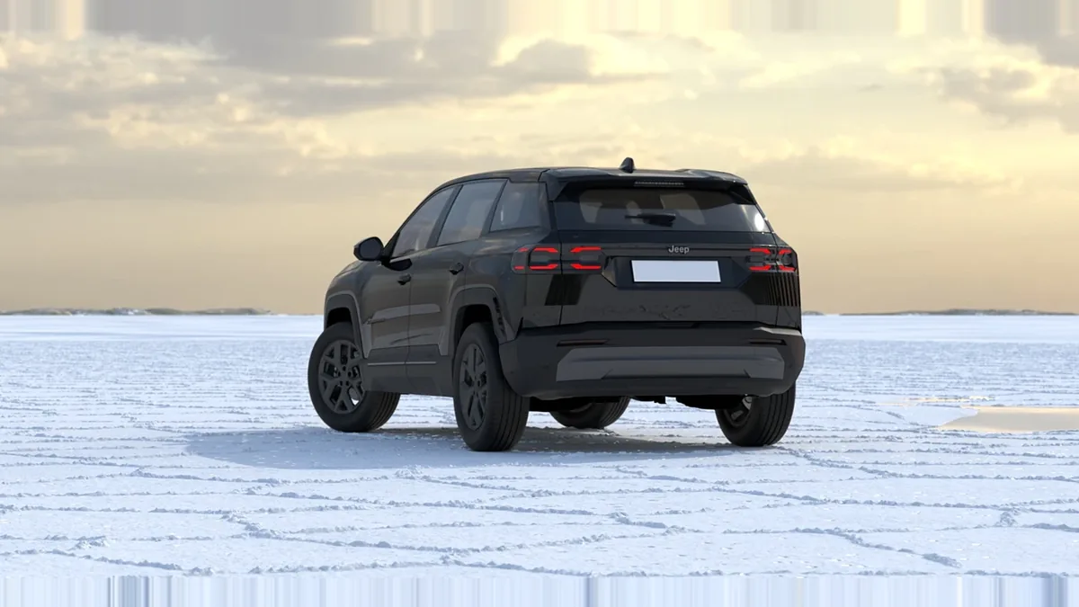 Jeep Compass 1.2 MHEV Altitude 145CV en renting en Zaragoza — Trasera