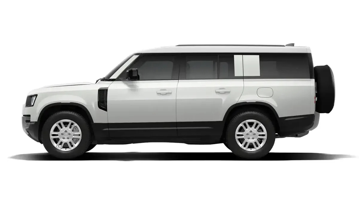 Land Rover Defender 3.0D I6 250S MHEV en renting en Zaragoza — Lateral