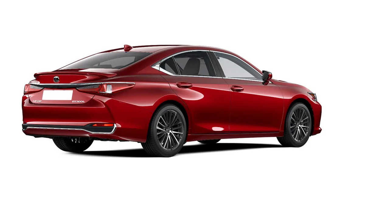 Lexus ES 2.5 300h Premium en renting en Zaragoza — Trasera