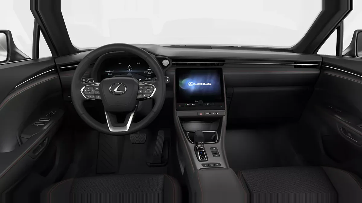 Lexus LBX Elegant Black 136CV Aut. en renting en Zaragoza — Interior