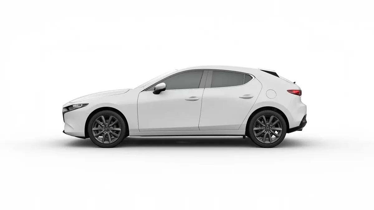Mazda 3 2.5L e-Skyactiv G MHEV 140CV 6AT Centre-Line en renting en Zaragoza