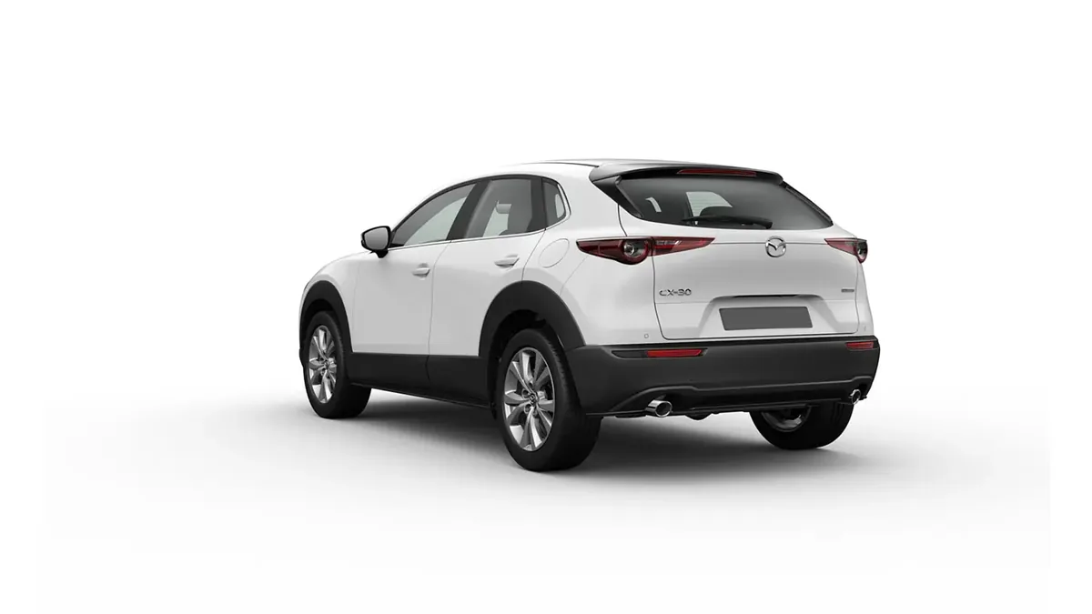 Mazda CX-30 2.5L e-SYACTIV-G MHEV 103kW AT Centre-line en renting en Zaragoza — Trasera
