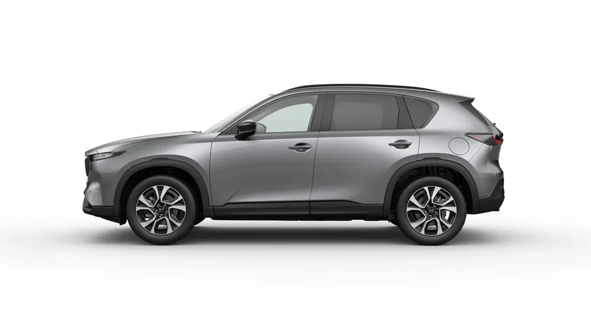 Mazda CX-5 2.5 e-Skyactiv G MHEV Centre-Line 141CV en renting en Zaragoza — Trasera