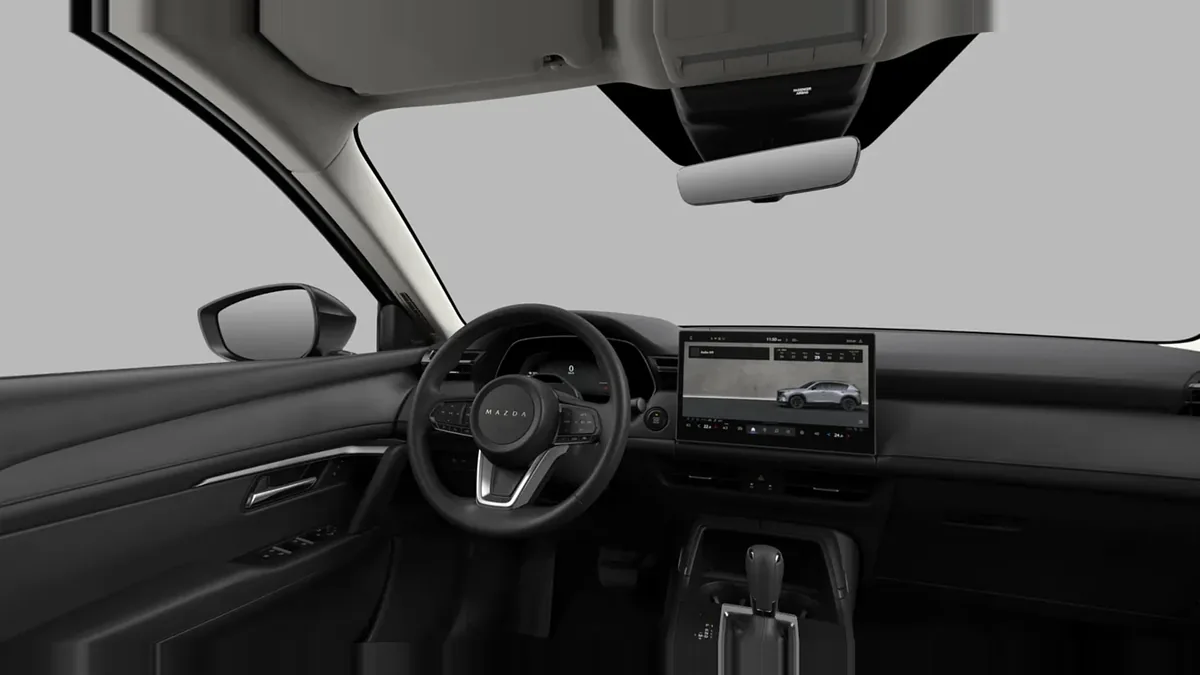 Mazda CX-5 2.5 Sky MHEV 141CV AT FWD Exclusive-Line en renting en Zaragoza — Delantera