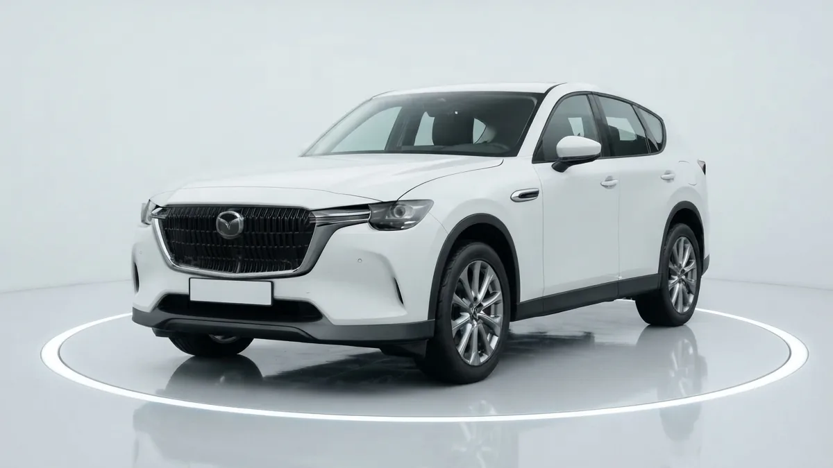 Mazda CX-60 e-Skyactiv D MHEV 147kW RWD 8AT Exclus.-Line en renting en Zaragoza