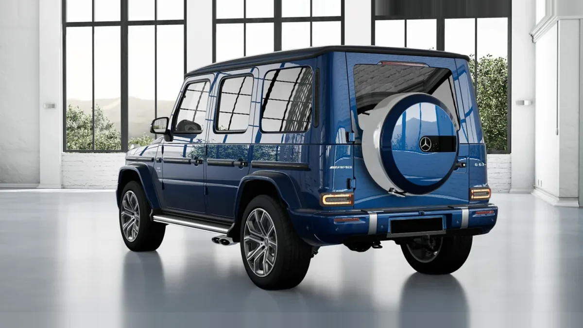 Mercedes-AMG G 63 en renting en Zaragoza — Trasera