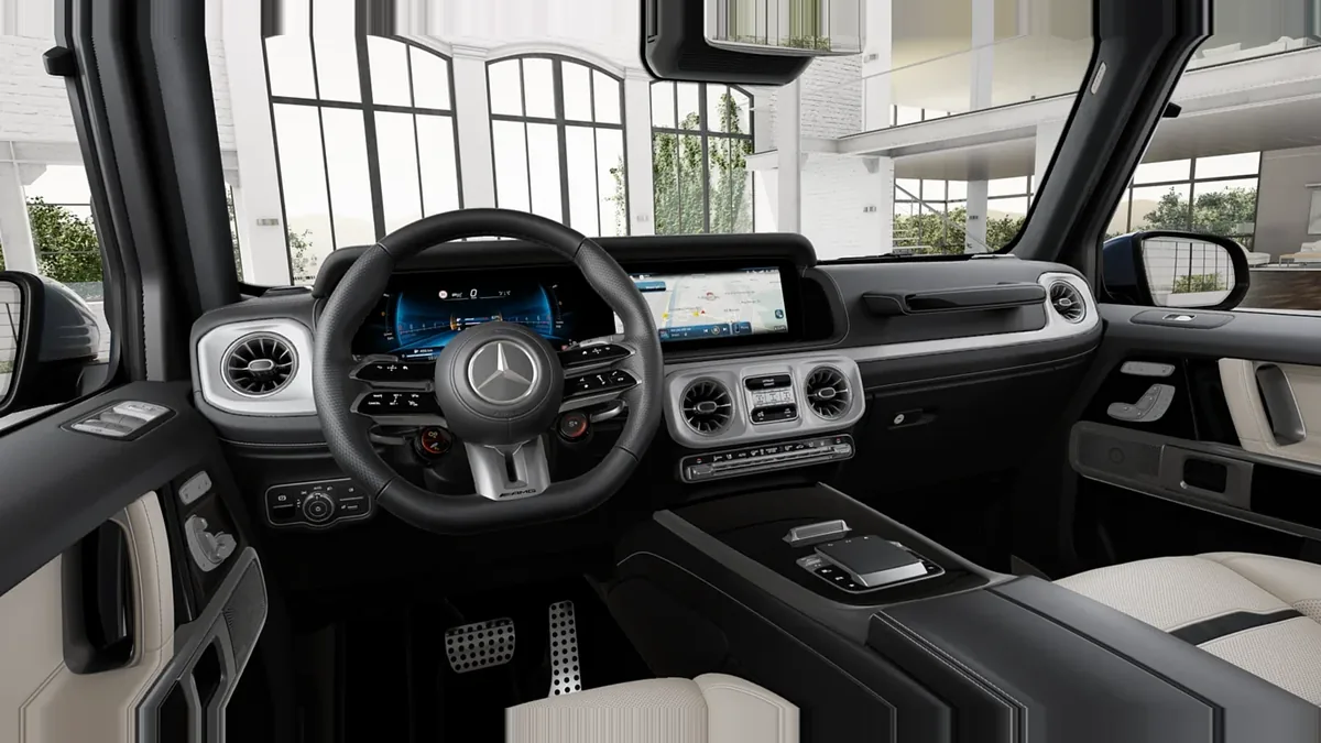 Mercedes-AMG G 63 en renting en Zaragoza — Delantera