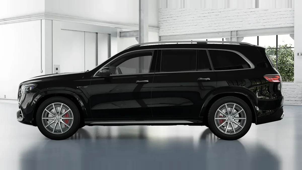 Mercedes-AMG GLS 63 4MATIC en renting en Zaragoza — Lateral