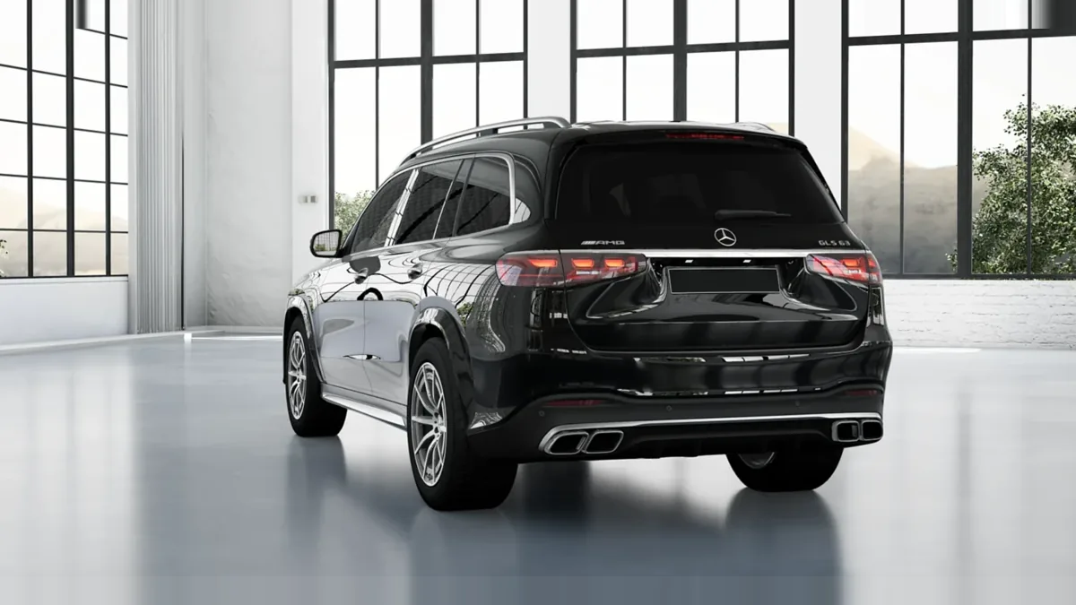 Mercedes-AMG GLS 63 4MATIC en renting en Zaragoza — Trasera