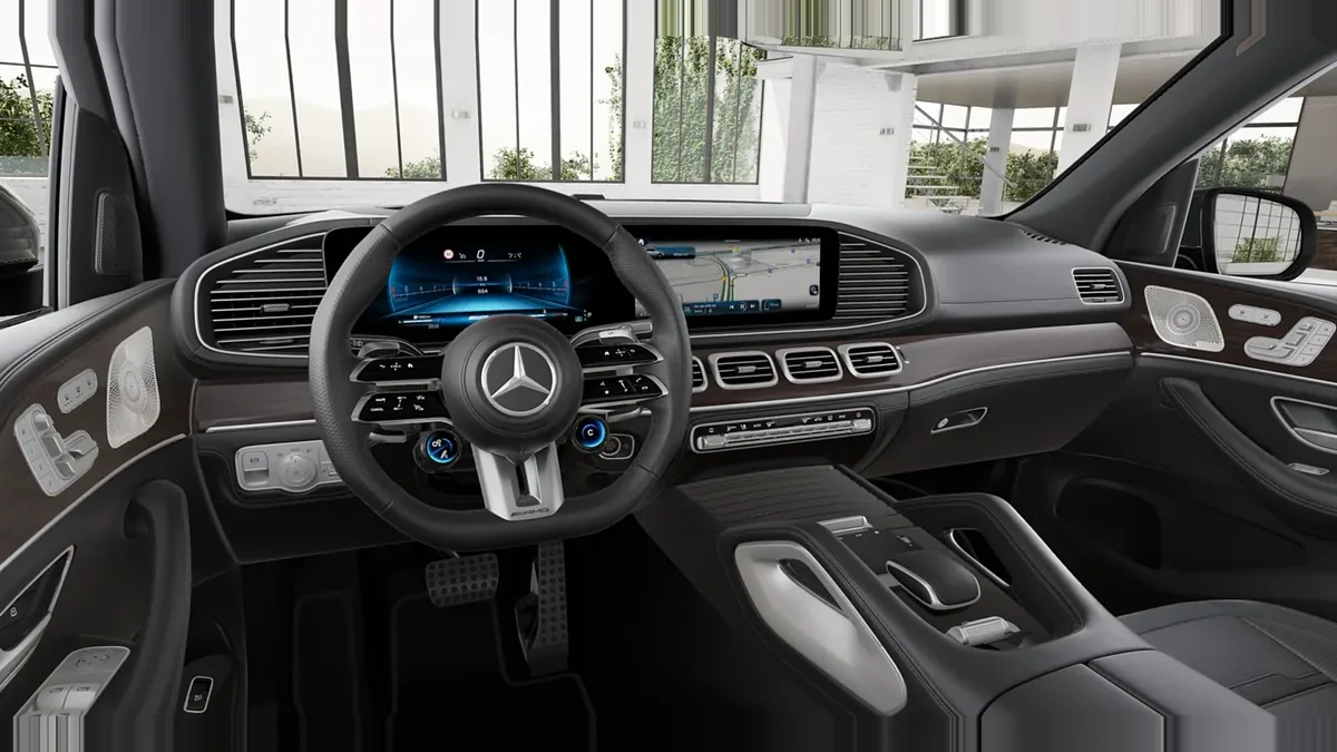 Mercedes-AMG GLS 63 4MATIC en renting en Zaragoza — Delantera