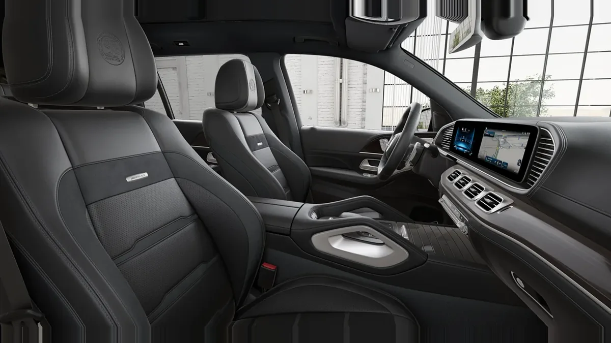 Mercedes-AMG GLS 63 4MATIC en renting en Zaragoza — Interior