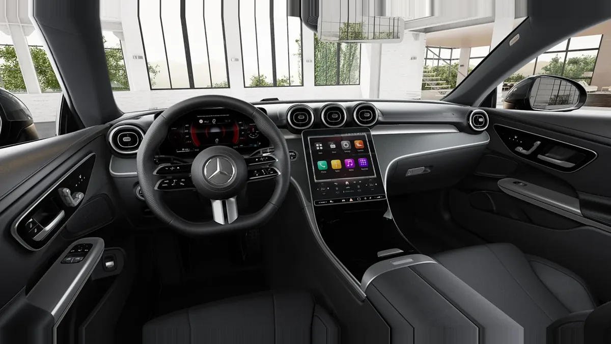 Mercedes-Benz CLE 220d Coupé en renting en Zaragoza — Delantera