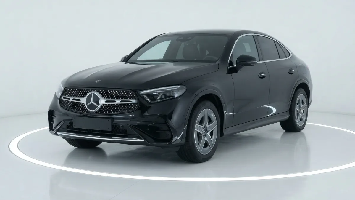 Mercedes-Benz GLC Coupé 300 de 4MATIC QS en renting en Zaragoza